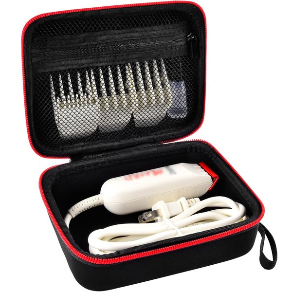 ALKOO Case for Wahl Professional Peanut Classic Clipper/Trimmer #8685, 8655-200, 8081, 8035 and Attachment Clippers Comb Blade Accessories- Black