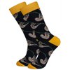 xiaomaizi Men's Novelty Fun Crew Socks Crazy Animal Pattern Long Dress Socks for Men Size 7-13
