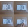 RyhamPaper Packing List Envelopes, Clear 7.5" x 5.5" Self Adhesive Shipping Labels Envelope Pouches (100 PCS)