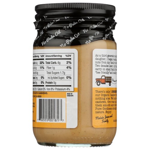 Maisie Jane's Organic Cashew Butter, 12 Oz