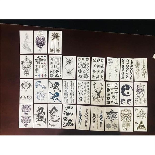 212 Main More Temporary Tattoos Men Women Kids