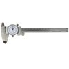 Anytime Tools Dial Caliper 6" / 150mm Dual Reading Scale Metric SAE Standard Inch mm