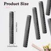 6Pcs Carbon Fiber Cutting Comb Haircutting Combs Professional Heat Resistant Comb, Barber Comb Hair Stylist All Purpose Combs Medium and Fine Tooth for Man and Woman Clipper Cuts, Home Salon
