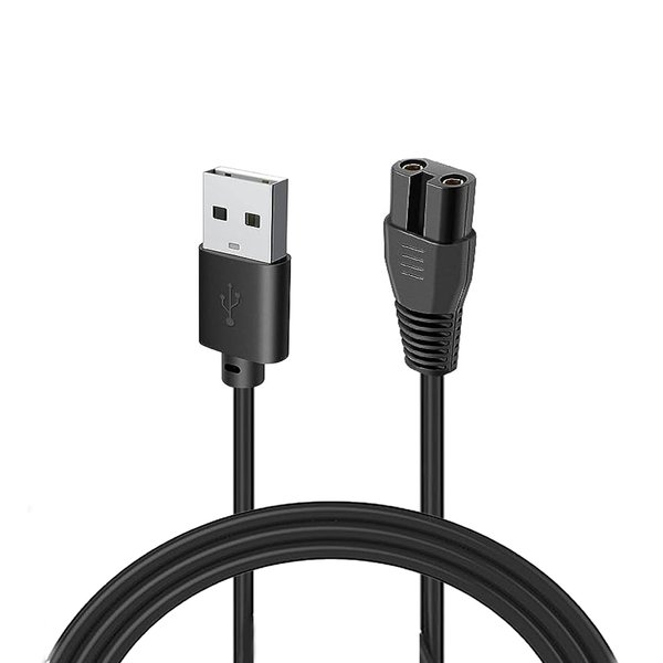 Proate Charger Cable for AMULISS Professional Mens Hair Clippers Beard Trimmer 5V Charger for Ufree Electric Hair Trimmer Hair Cutting Kits Body Shaver Hair Clippers Razor 3.3ft…