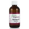 Finally Pure - 100% Organic Ingredients Massage Oil for Pregnancy, Unscented - 4 oz