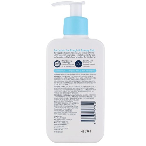 CeraVe SA Lotion 8 fl oz (237 ml) Pack of 3