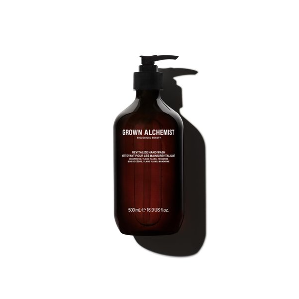 Grown Alchemist Revitalize Hand Wash. Cedarwood, Ylang Ylang, Tangerine. Gentle Hand Wash Hydrates and Cleanses Skin, 16.9 Ounce (500mL).