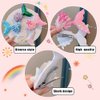 9 Pack Mermaid Hair Clips Cute Starfish Shell Mermaid Princess Hairpins Beach Wedding Alligator Hair Clips Hair Accessories for Women and Girls (9 Styles）
