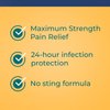 Neosporin First Aid Antibiotic Ointment Maximum Strength Pain Relief, 1-Ounce (Pack of 6)