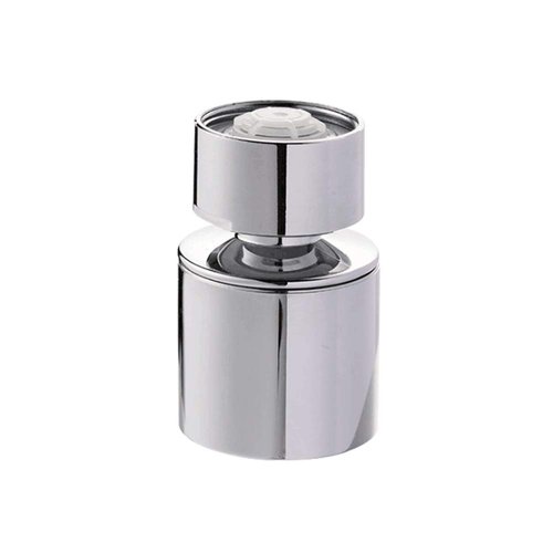 Horiznext faucet aerator for kitchen bathroom sink, tap head sprayer 360 degree swivel filter attachment hose extender no splash water nozzle (1 pc with adapter)