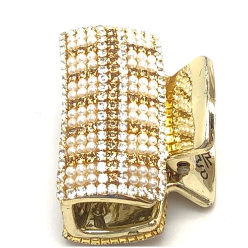 Fashion Crystal Hair Claw Clip for Women / AZHCMD001-GMP