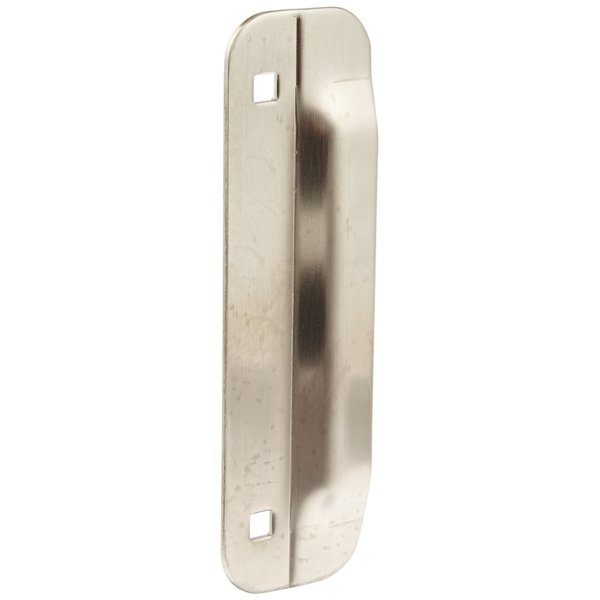 Rockwood 322.32D Stainless Steel Cylindrical Latch Protector, 1-1/2" Width x 6" Height, 0.105" Thickness, Satin Finish