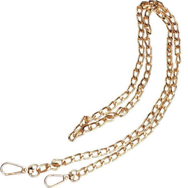 1Pc Gold Retractable Chain Necklace Lanyards for Women Lanyards for Badge Holder Ornaments Convenient to Carry Easy to Use for ID Badges Stylish Key Lanyard, Identification Badges and Supplies