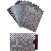 DuraLofrian Set of 10 RFID Blocking Sleeves | Credit Card Sleeve Anti RFID Identity Theft Protection Card Protector Holder Slim Design Fit Wallet/Purse(Mixed A)