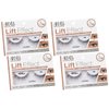 Ardell Lift Effect False Strip Lashes #744, 4 packs