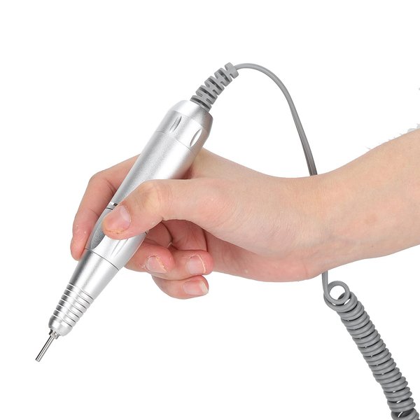 35000rpm Nail Drill Handle, Handpiece Polishing Machine Replacement Accessory Manicure Tool Electric File Handle Nail Art Drill Pen for Acrylic Gel Nails, Manicure Pedicure Polishing Shape Tools