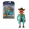 Five Nights at Freddy's Funko Action Figure: Captain Foxy, Curse of Dreadbear, 5 Inch, Halloween Limited, 2021