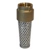 Merrill MFG FVNL100 1" No-Lead Brass Foot Valve 710 Series, 1" Female Connection