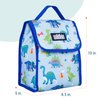 Wildkin Kids Insulated Lunch Bag for Boys & Girls, Reusable Lunch Bag is Perfect for Daycare & Preschool, Ideal Size for Packing Hot or Cold Snacks for School & Travel Lunch Bags (Dinosaur Land)