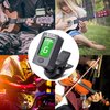 BROTOU Guitar Tuner Clip On with Guitar Capo for Guitar, Bass, Violin, Ukulele, Digital Electronic Tuner Acoustic Guitar Accessories with LCD Display