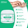 Zenia Urea 40% Foot Cream Healing Formula 4oz - #1 Callus Treatment - Hydrate and Moisturize Dry, Rough, ed & Callused Skin - For Feet, Elbows, Hands, Knees - Free Pumice Stone & Brush