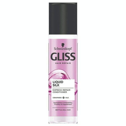 Schwarzkopf Gliss Liquid Silk Gloss Express-Repair Conditioner - 200Ml