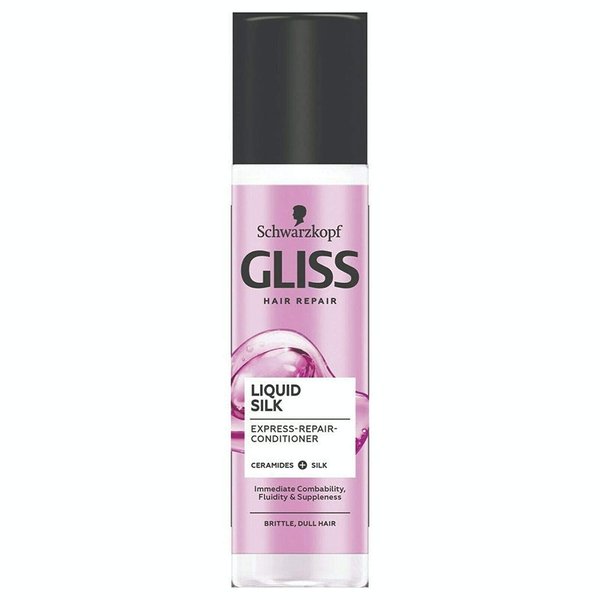 Schwarzkopf Gliss Liquid Silk Gloss Express-Repair Conditioner - 200Ml