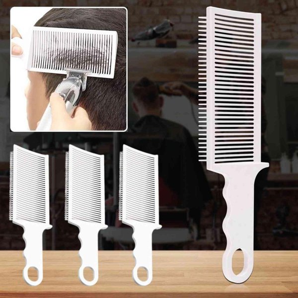 KINTEGOOD 3 PCS Barber Fade Combs Hair Cutting Combs, Blending Positioning Clipper Comb, Hair Cutting Fade Guide Hair Cutting Kit, Thickened Curved Design Barber Tools Barber Accessorie for Better Cut