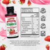 Barlean's Liquid Vitamin D, 5000 IU D3, Strawberry Milkshake Flavored for Kids and Adults, Maximum Absorption, Non-GMO, Gluten-Free - 5.6 oz