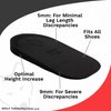 Dr. Wolf Heel Lifts for Shoes: Women's 9mm Height Increase Insoles, Rubber Heel Inserts for Leg Length Discrepancy & Achilles Tendonitis Relief, Hip, Knee, & Back Pain Relief (2 Pack)