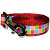 Paw Paws USA Pupcake Block Dog Leash, Medium, Multicolored