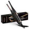Small Flat Iron, 3/10" Pencil Flat Iron for Short Hair, Pixie Cut and Bangs, Negative Ions Small Hair Straightener for Edges with 10th Adjustable Temper. Auto Shut Off