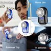 Mini Electric Shaver, Portable Powerful Storm Razor for Men Women, USB C Rechargeable, Battery Power Display, Lightweight Razor for Travel Office Business Trip