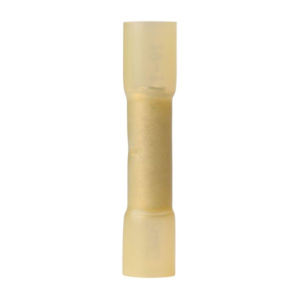 Ancor 309299 Marine Grade Electrical Nylon Insulated Adhesive Lined Heat Shrink Butt Connectors (12 to 10-Gauge, Yellow, 100-Pack)