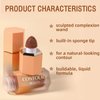 HOSAILY Liquid Contour Stick, Soft Cream Contour Makeup, Liquid Bronzer Face Concealer Matte Contouring with Cushion Applicator, Long Lasting Silky Face Contour Cream Bronzer Contouring Makeup (103)