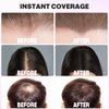 Acomler Instantly Root Cover Up Hairline Powder,Root Touch Up Hair Shadow Powder 0.35 Ounce,Hair Powder Conceals Hair Loss for Thining Hair for Women with Bald Spots,Eyebrows,Beard Line (Dark Brown)