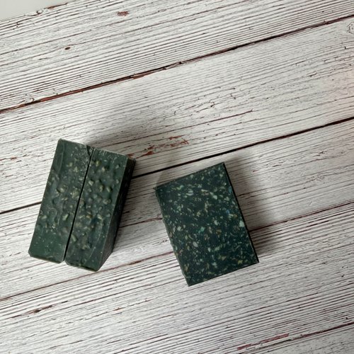 The Corner Handmade Ocean Fresh Soap Bar with Activated Charcoal, Fathers Day Gift Idea for Self Care