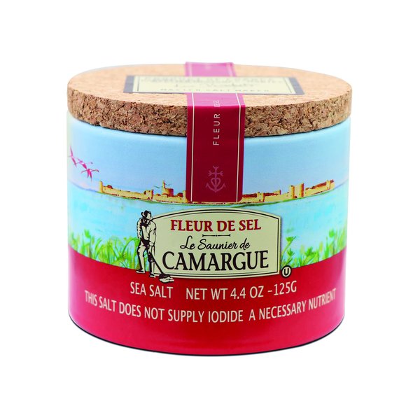 Le Saunier De Camargue Fleur De Sel (Sea Salt), 4.4 Oz, Multi (115815)
