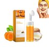 IYUWE Turmeric Facial Cleanser,Turmeric Facial Wash,Turmeric Foaming Cleanser,Deep cleansing of facial skin,Suitable for All Skin