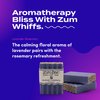 Indigo Wild Zum Goat's Milk Soap Bar - Bar Soap for Hands & Body Made with Essential Oils - 3 oz - Lavender-Rosemary (3 Pack)