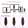 HOOJIH Ponytail Extension, Drawstring Ponytail Hair Extensions 26 Inch Long Curly Wavy Ponytail Natural Wavy Synthetic Hairpiece for Women Daily Use - Black Brown with highlights