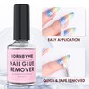 Nail Glue Remover, BORNBYME Nail Remover for Press on Nails Acrylic Fake Flase Nails