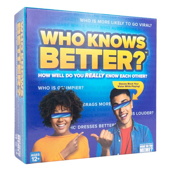 Who Knows Better? The Party Game of Superlatives Where You Test How Well You Know Your Friends and Family