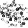 70 Pieces Pin Backs Locking Pin Keepers Locking Clasp Pin Backs Replacement with Blank Pins for Brooch Pins，Lapel Pins, Enamel Pins and Hat Pins