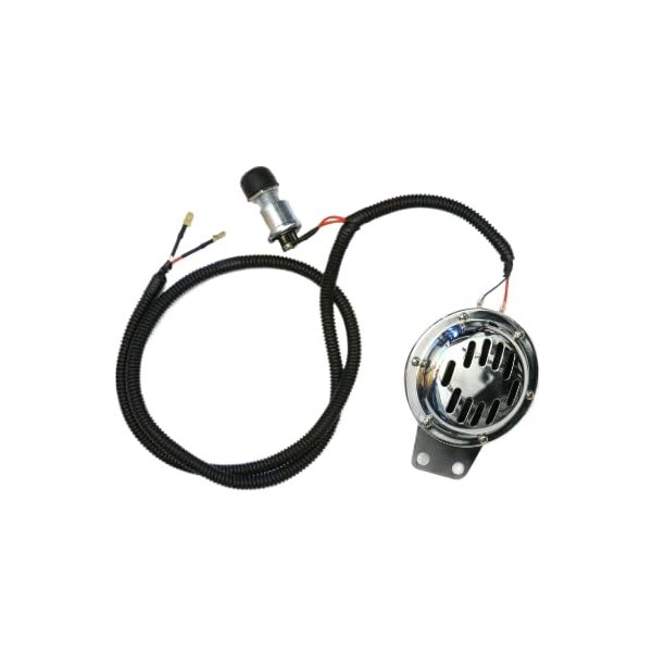 Golf Carts Universe Golf Cart Chrome Horn Kit 12v