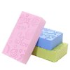 2PCS Exfoliating Bath Sponge, Body Shower Sponge Spa Scrub Soft Exfoliator Dead Skin Remover，Dead Skin Remover for Body, Shower Sponge for Adult Baby (Blue&Pink)