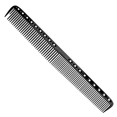 Aluminum Hair Comb Metal Cutting Hairdressing Barbers Salon Professional Combs Anti-Static Ultra Thin Black