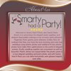 Smarty Had A Party Disposable Plastic Plates with Rim Design, Organic Round Dinnerware Bulk Order for Wedding, Birthday & All Occasions (Pink with Gold, Wedding Value Set (60 Guests))