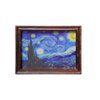 iland Miniature Dollhouse Accessories for Dollhouse Furniture on 1:12 Scale, Frames w/Printed Classic Impressionist Paintings Set (4 Frames & Impressionist Paintings)