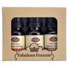 Fabulous Frannie Pure Essential Oil Blend Top 3 Set - Muscle Ice, Protect, Sleep 10ml (Pack of 3)